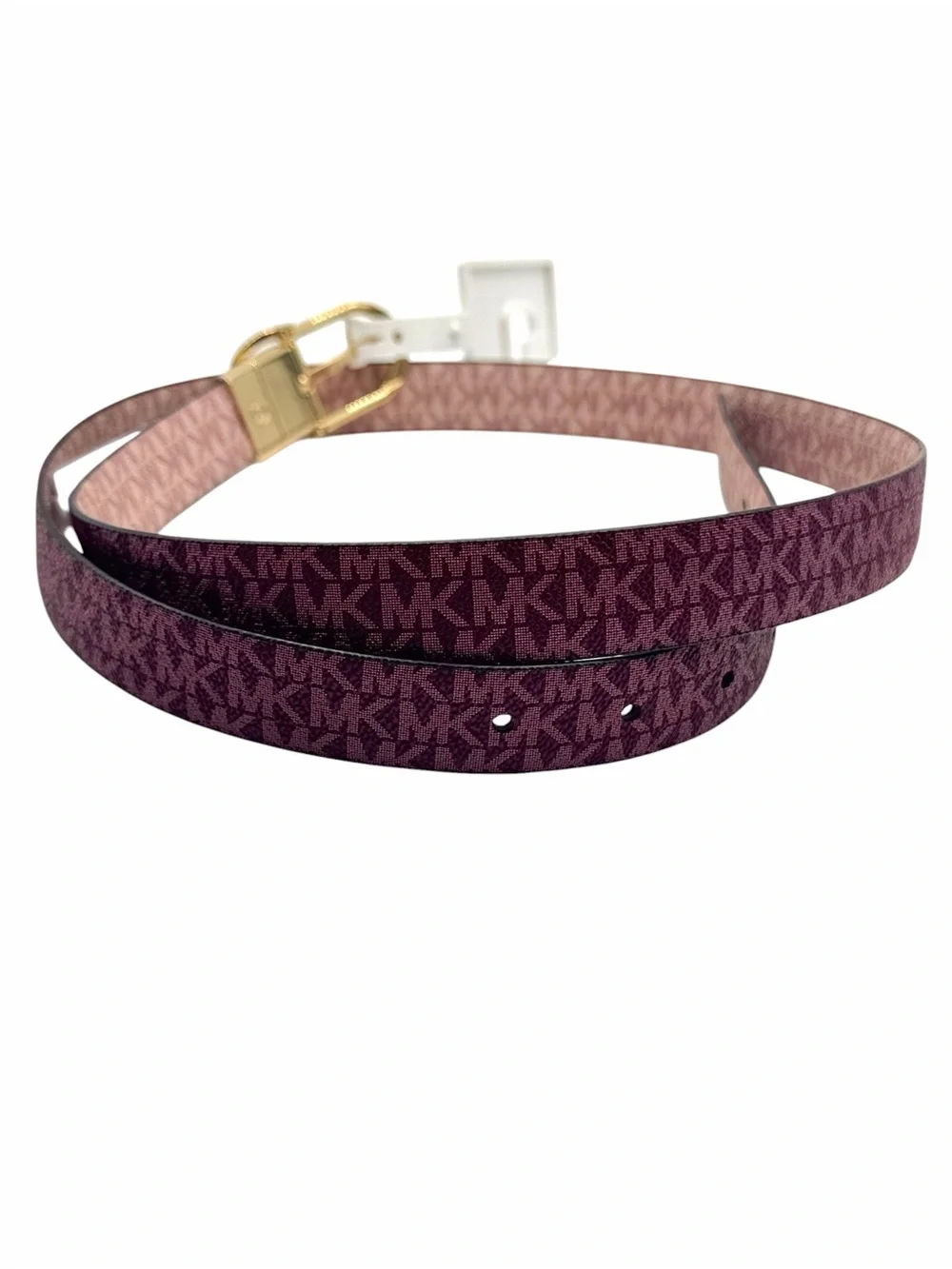 MICHAEL Michael Kors Women's Twist Reversible Belt Size XL